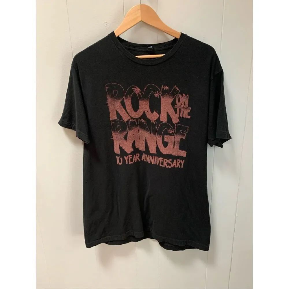 Rock On The Range Music Festival concert (10 Year Anniversary) 2016 Shirt Large